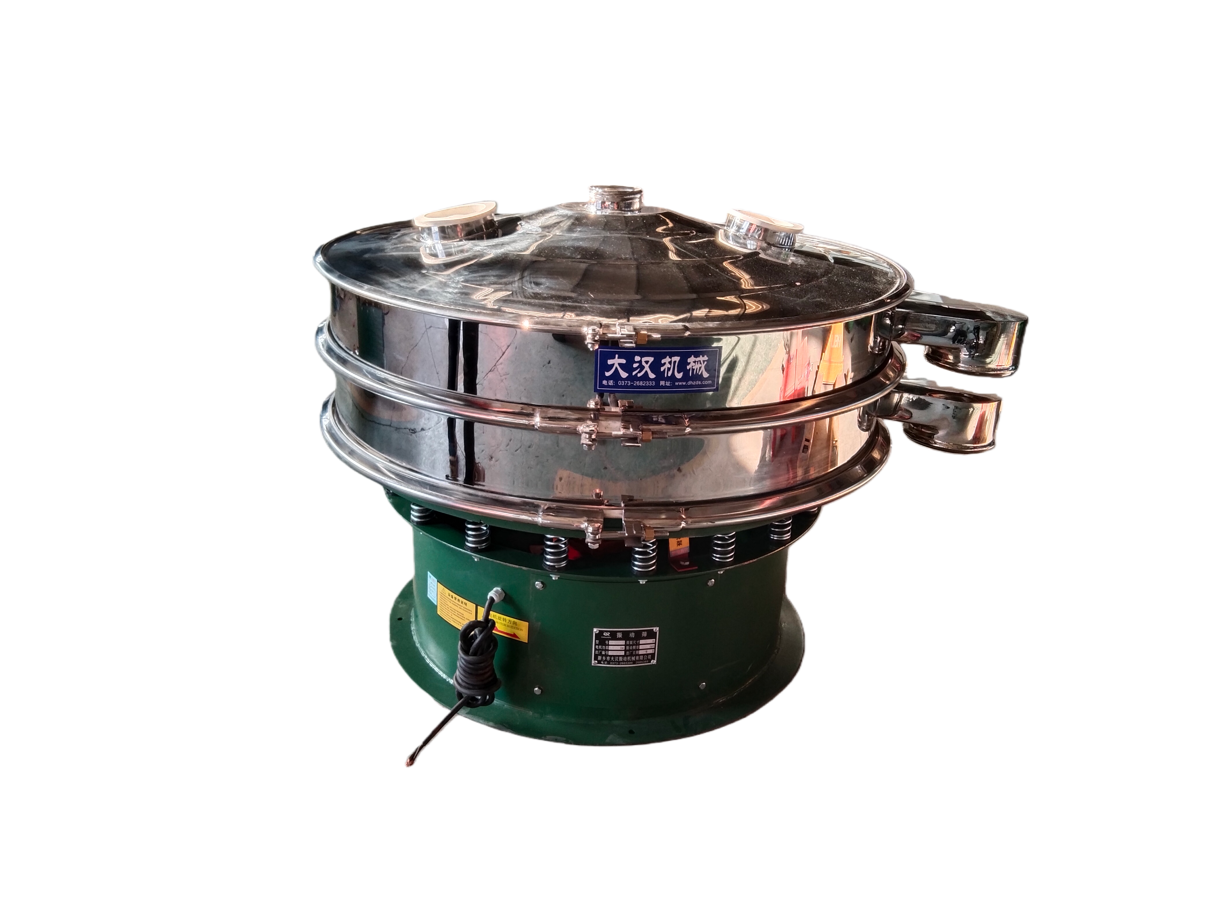 篩分輪胎粉的振動篩